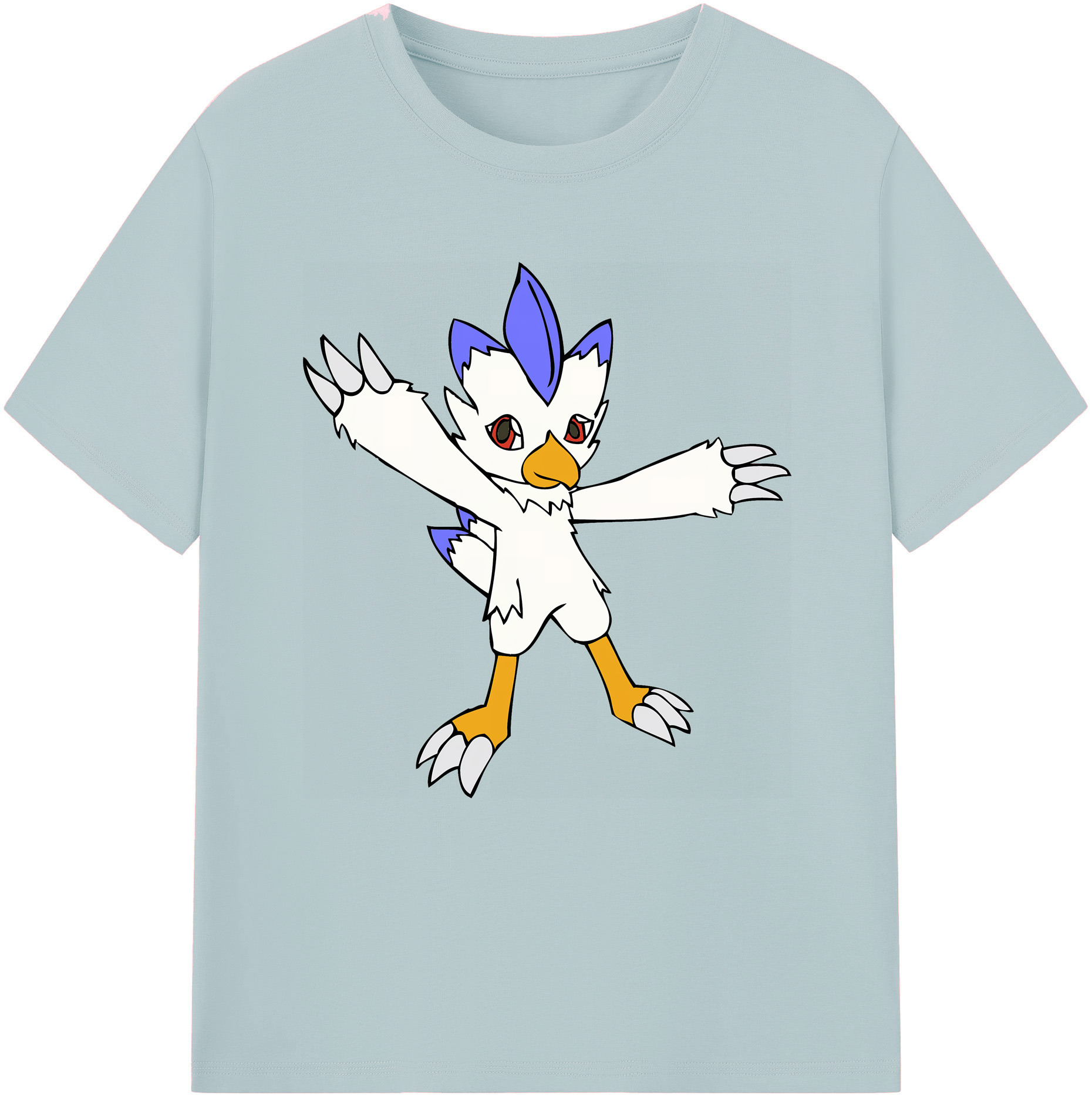 （画像用） Digimon デジタルモンスター/デジモン 綿100％半袖Tシャツ（フロントプリント）